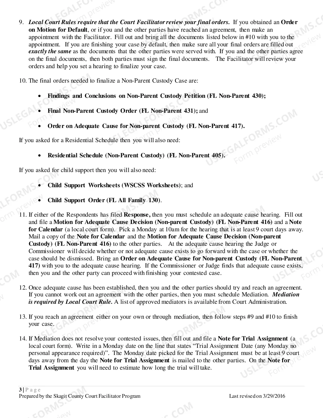 Preview Non-Parent Custody - Contested