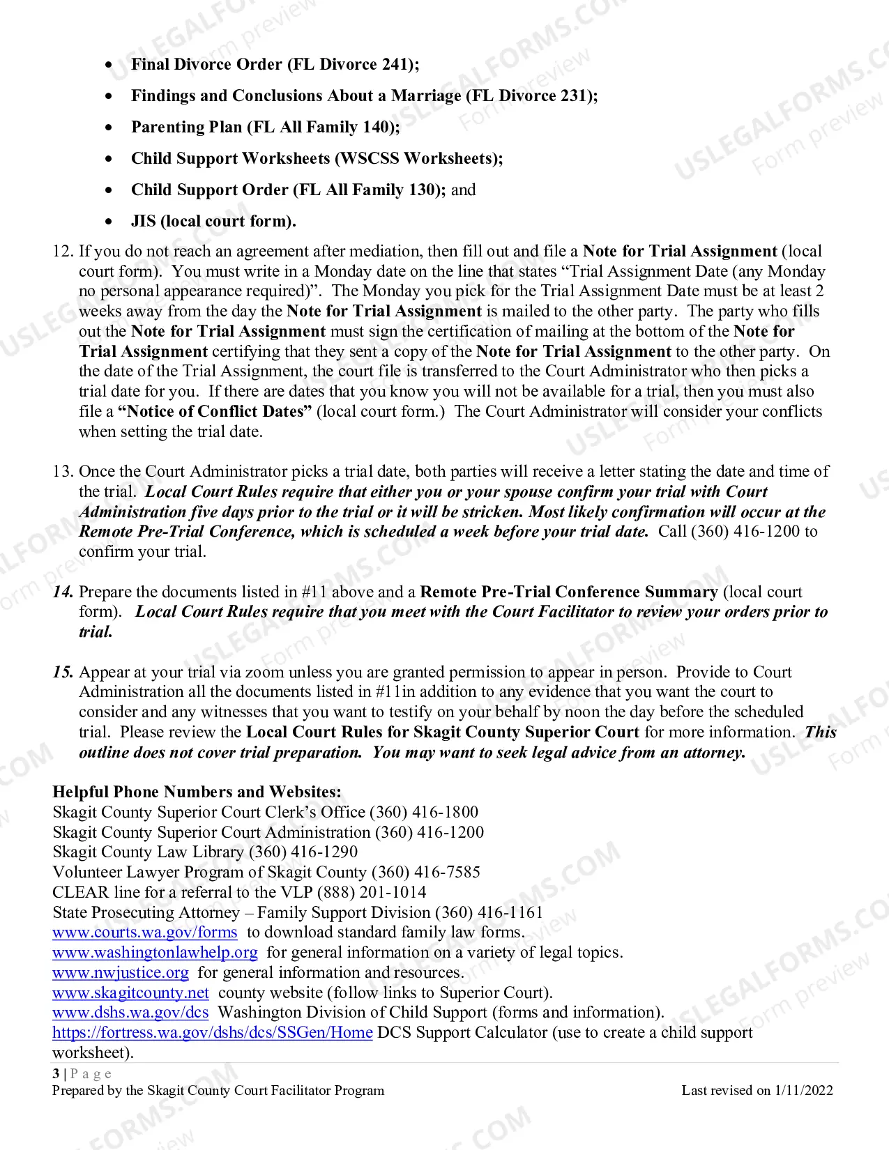 Preview Response to Petition - DivorcewithChildren