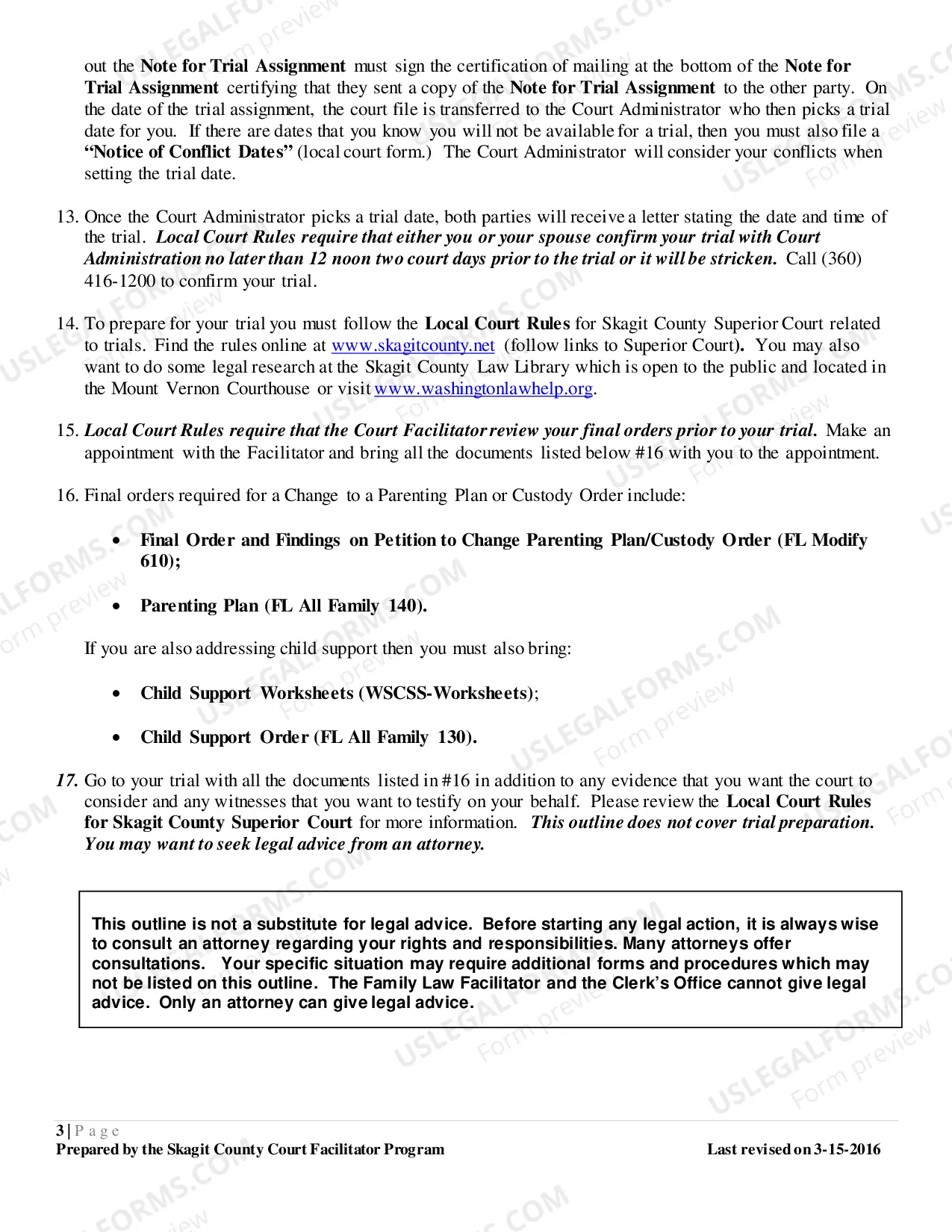 Preview Response to Petition - Modification of Parenting Plan