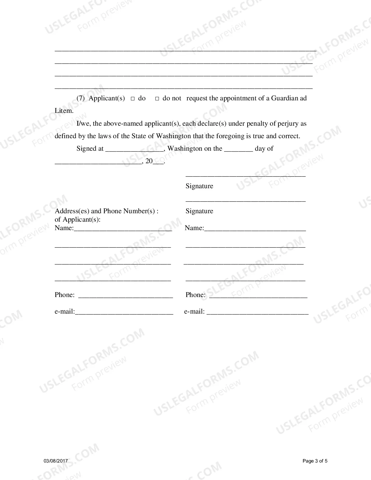 Preview Motion To Modify Replace Or Terminate Guardianship