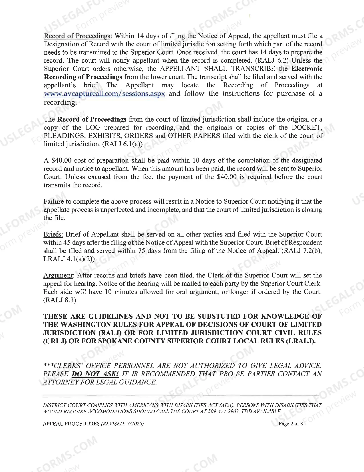 Preview Appeal Instructions (PDF)