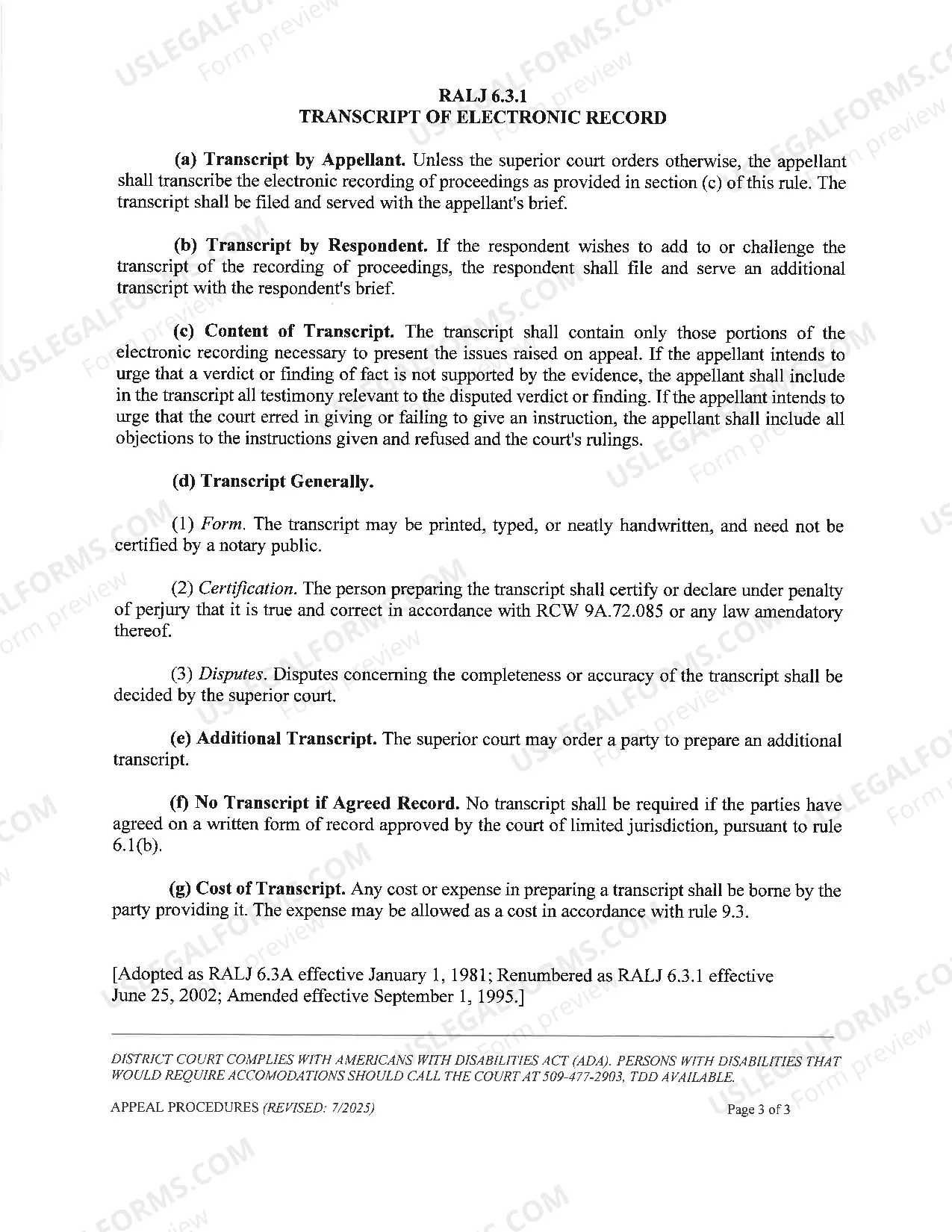 Preview Appeal Instructions (PDF)