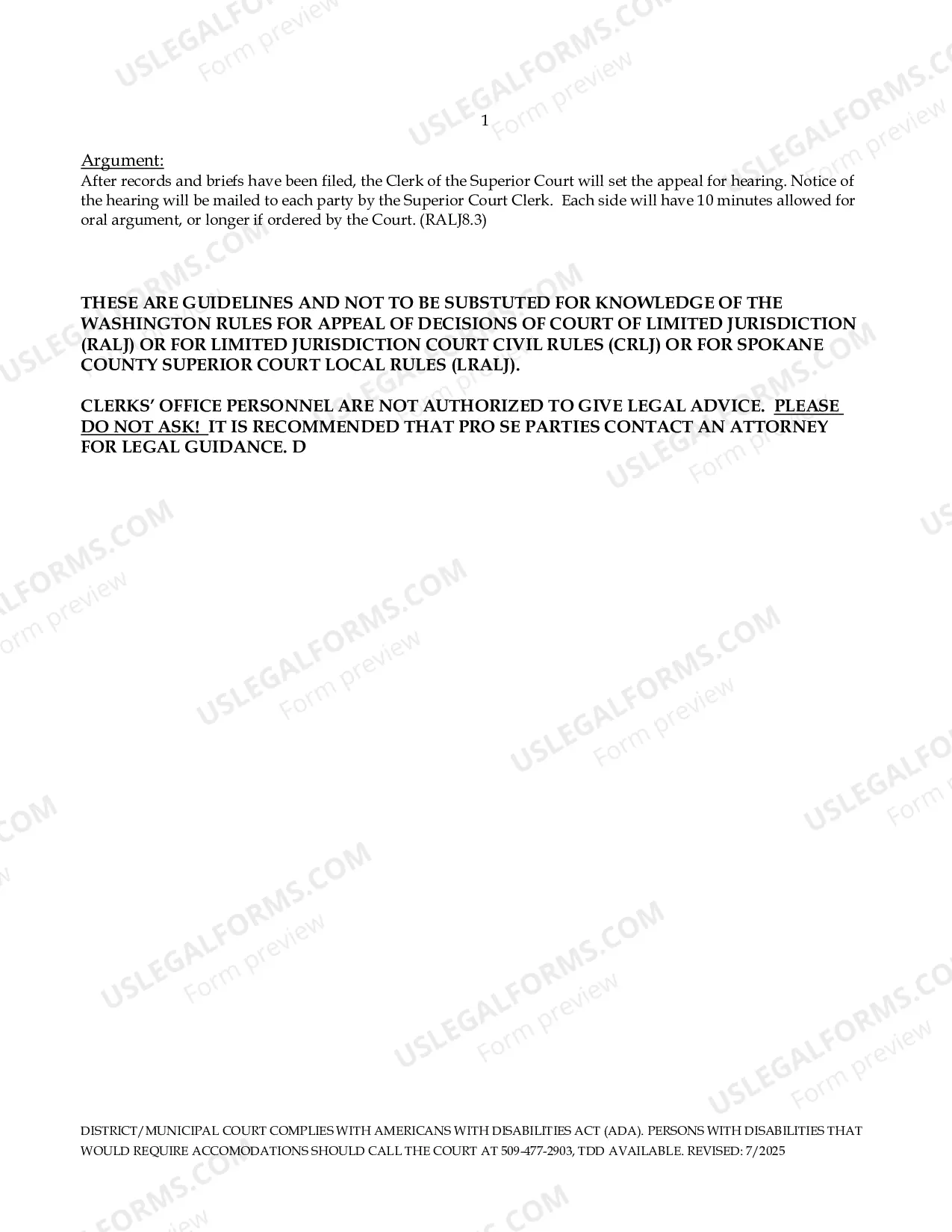 Preview Appeal Instructions (PDF)