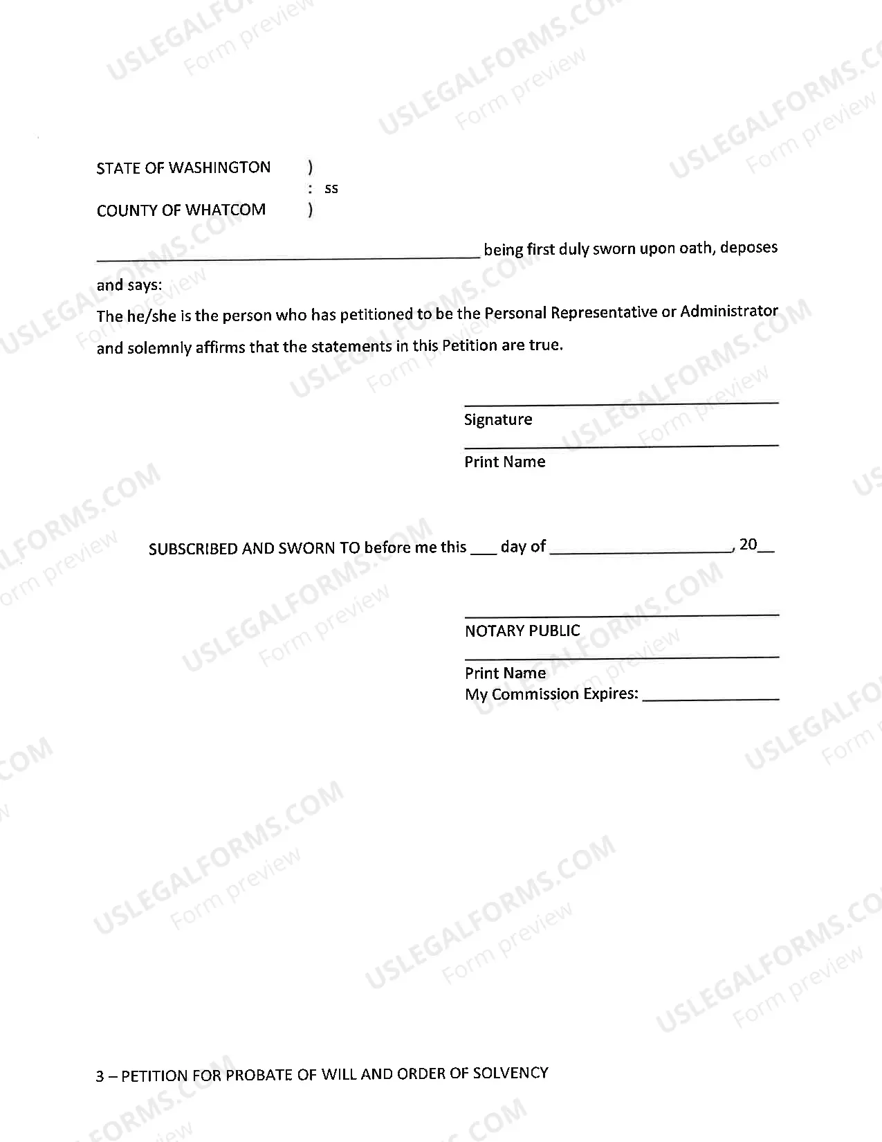 Preview Probate With Will Information Packet