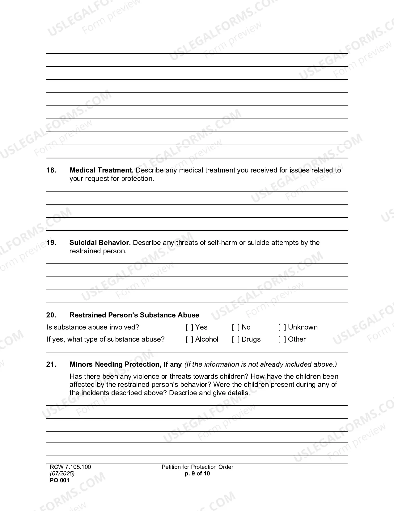 Preview Anti-Harassment Petition