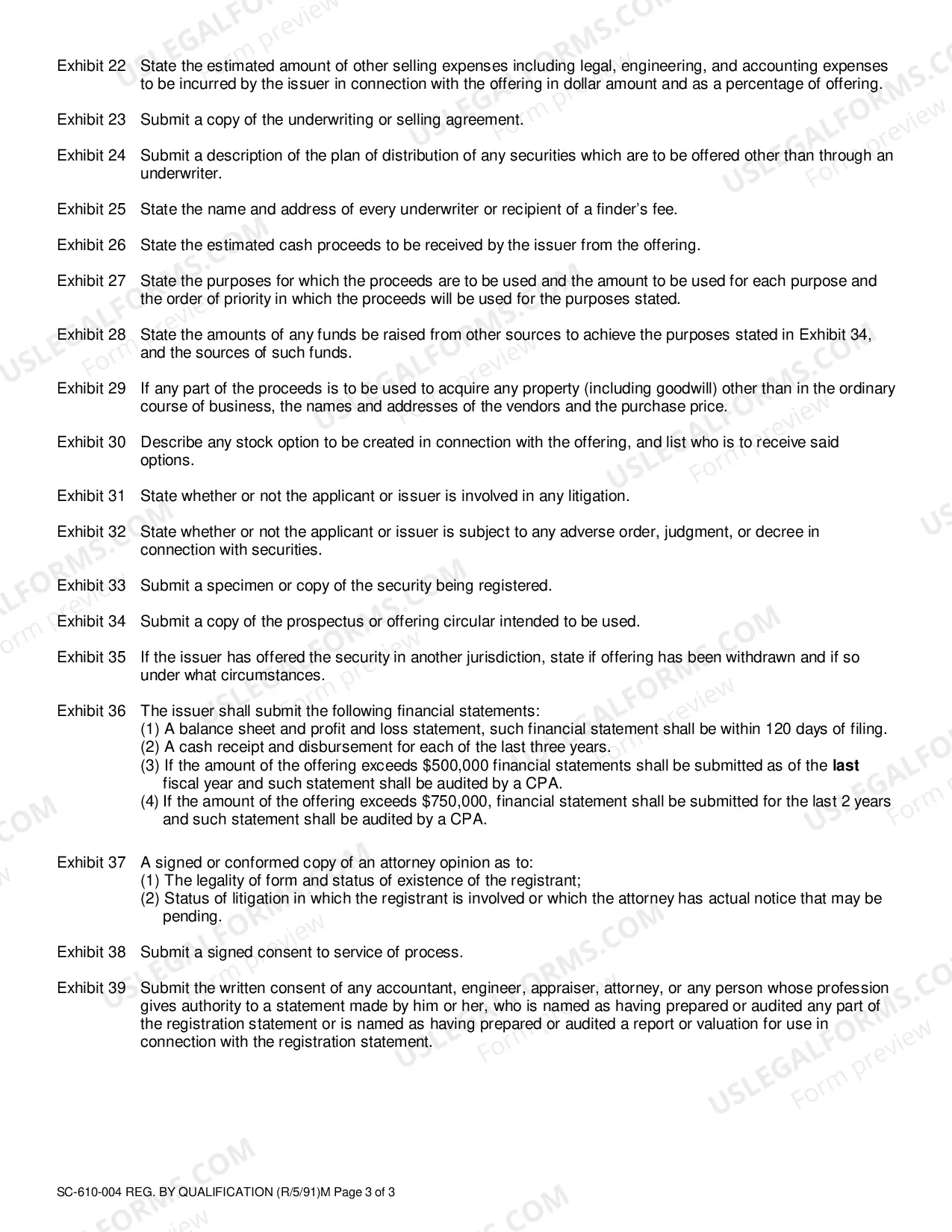Preview Registration By Qualification