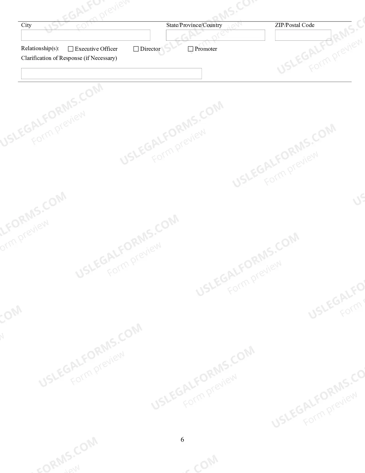 Preview Regulation A - Tier 2 Notice Filing Form