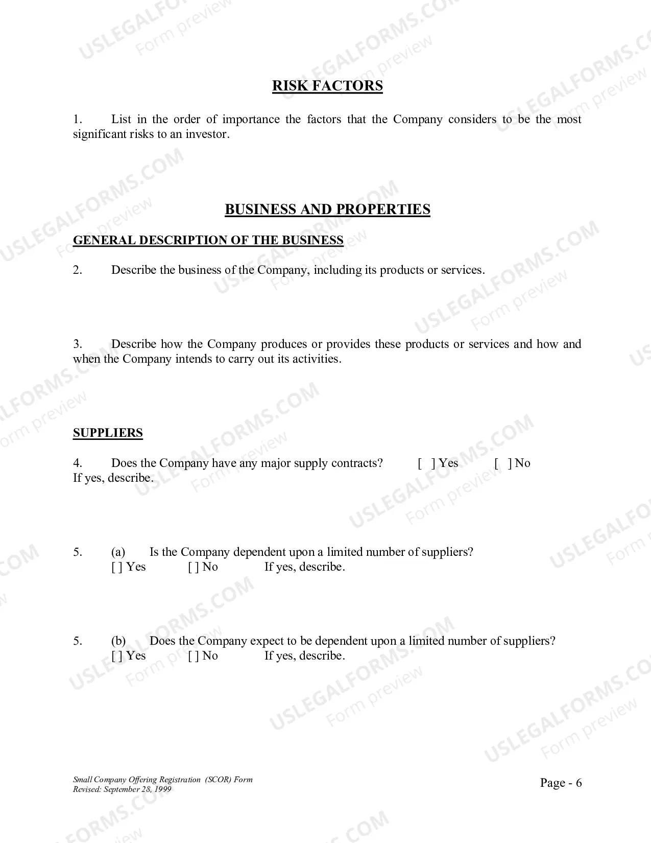 Preview Small Company Offering Registration Form (U7) (link is external)