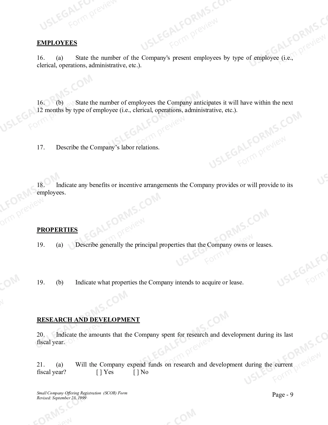 Preview Small Company Offering Registration Form (U7) (link is external)