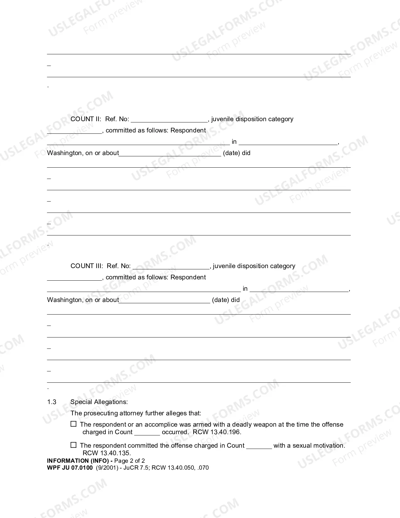 Preview Information (Form)