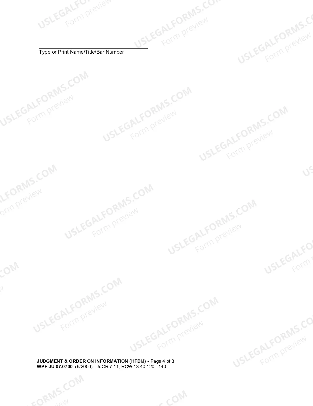 Preview Judgment And Order On Information