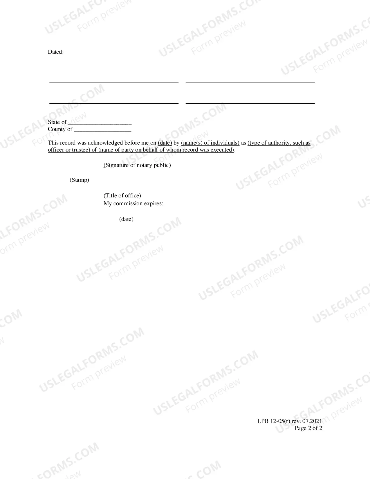 Preview Quit Claim Deed