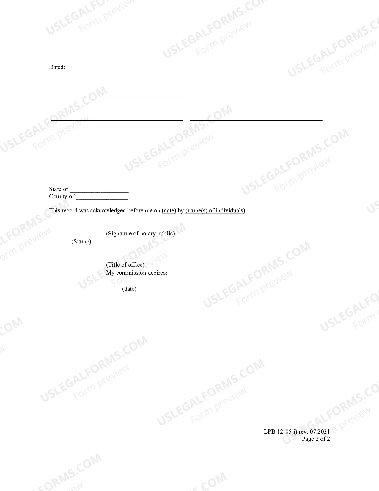 Preview Quit Claim Deed