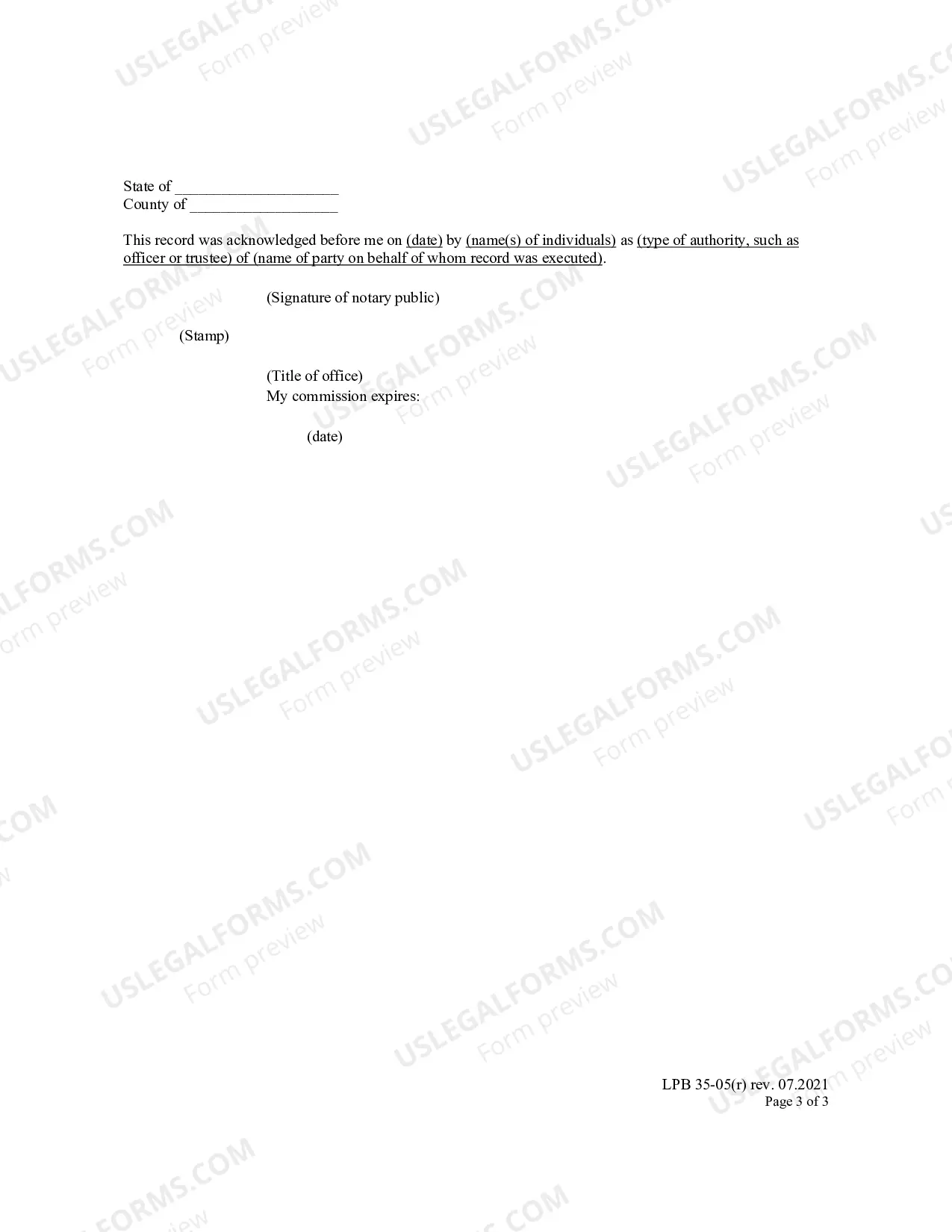 Preview Subordination Agreement