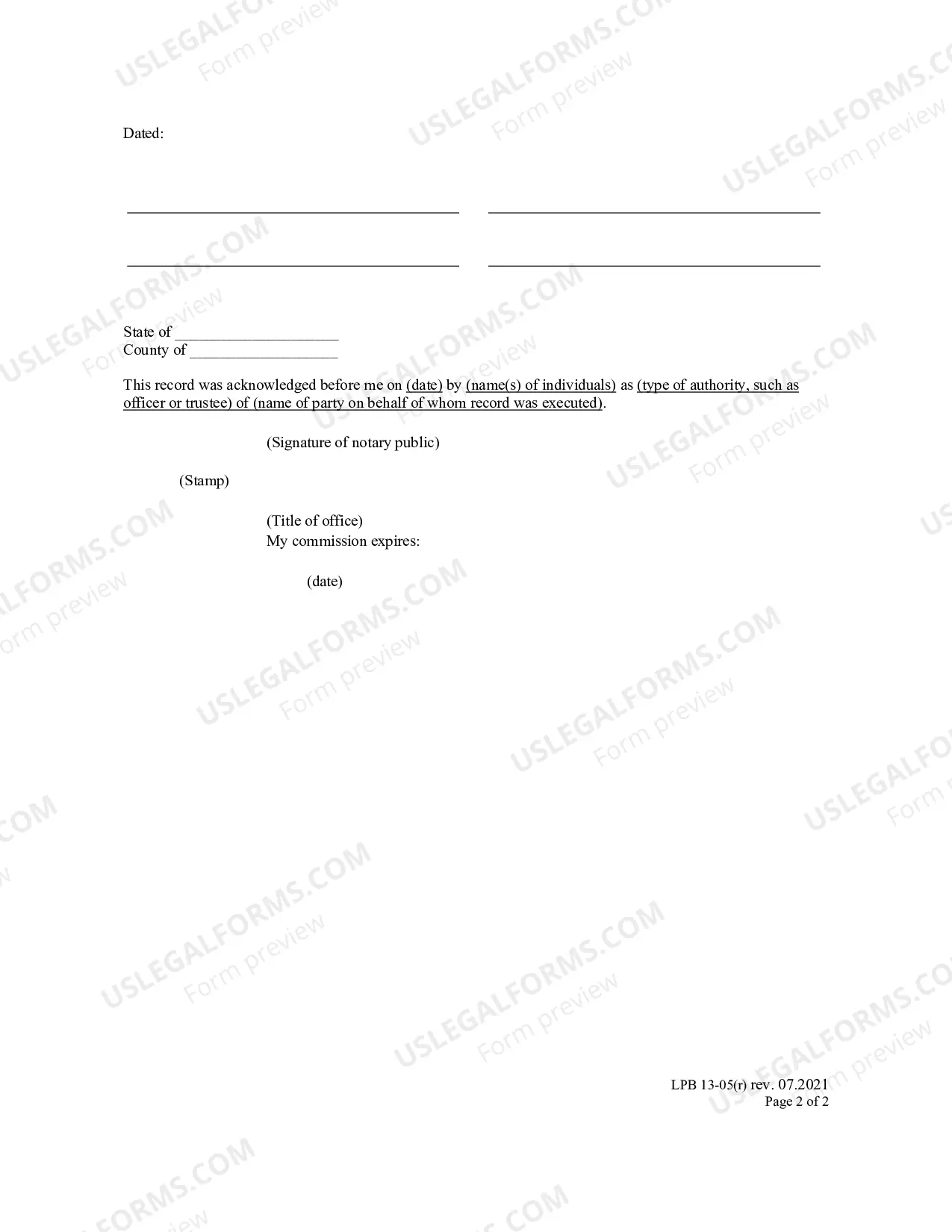 Preview Deed & Seller's Assignment of Contract