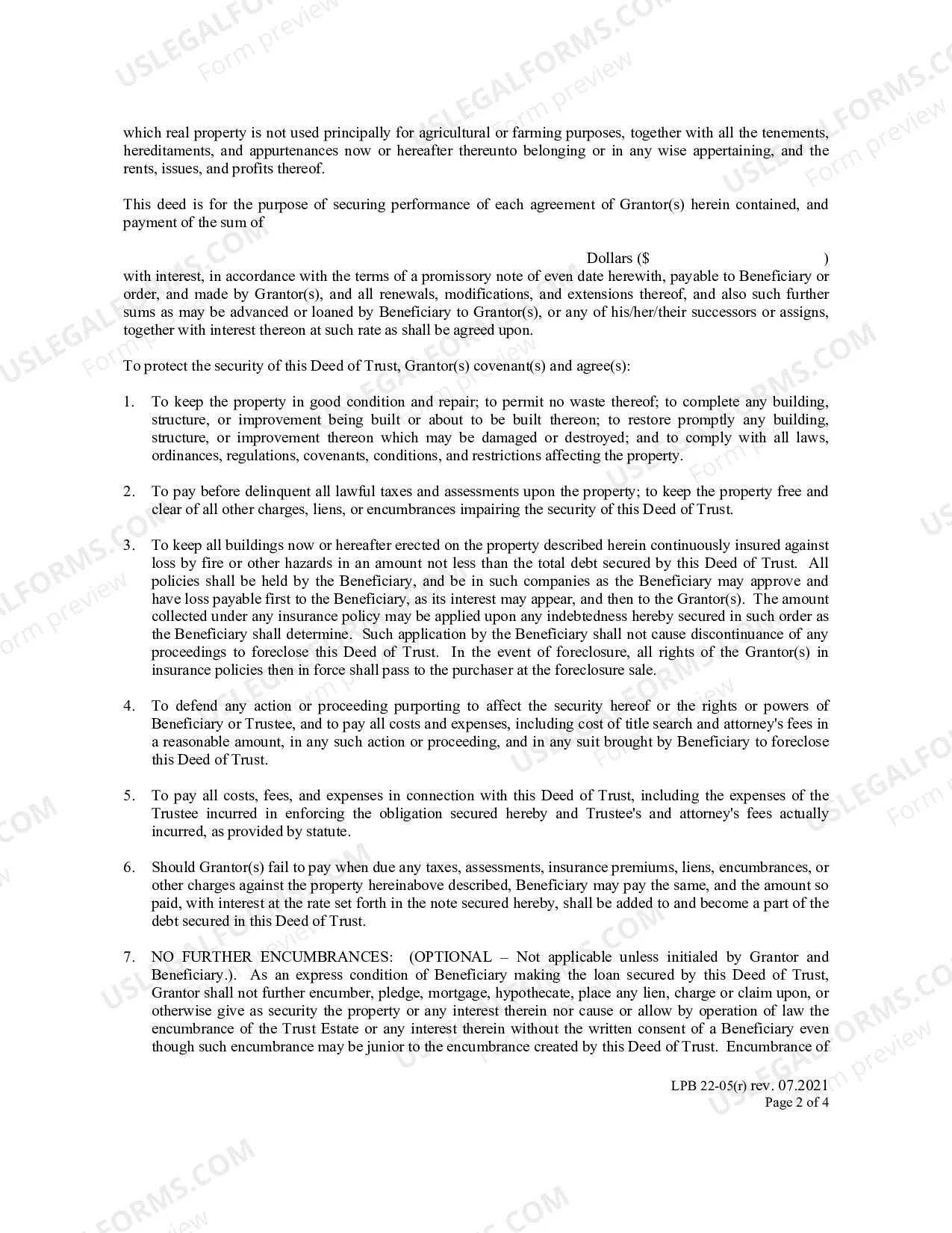 Preview Deed of Trust