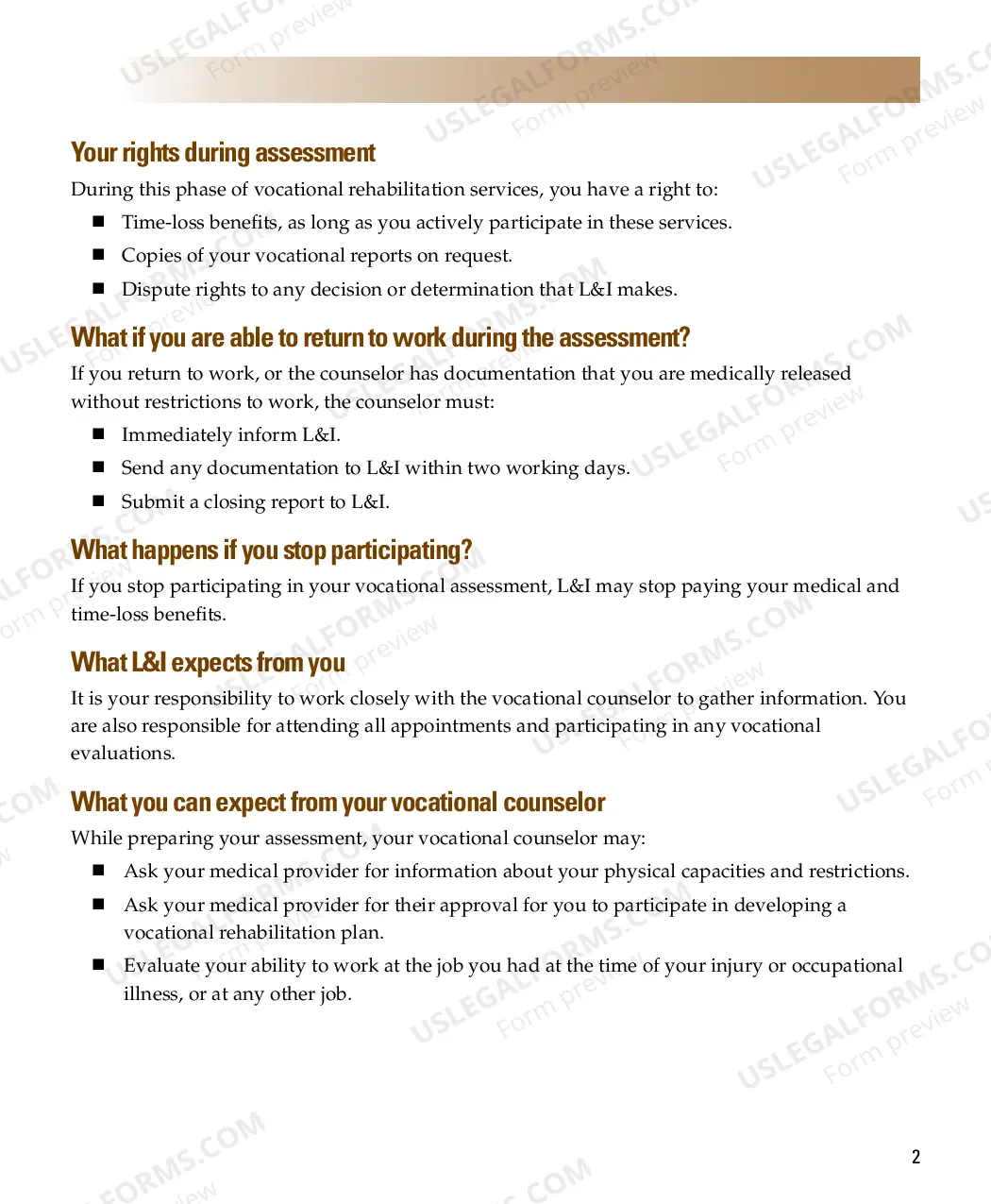 Preview Assessing Your Ability to Work: Your Rights and Responsibilities