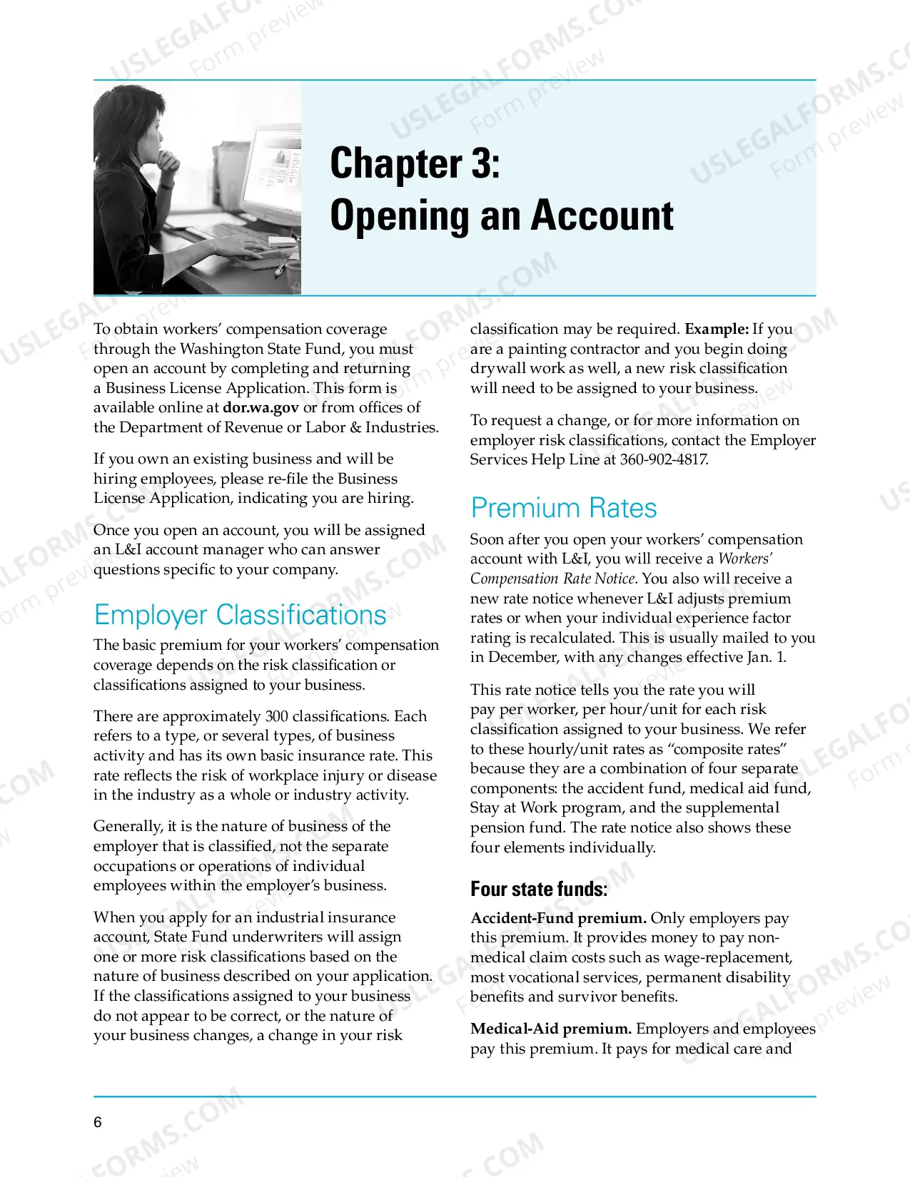 Preview Employers' Guide to Workers' Compensation Insurance in Washington State