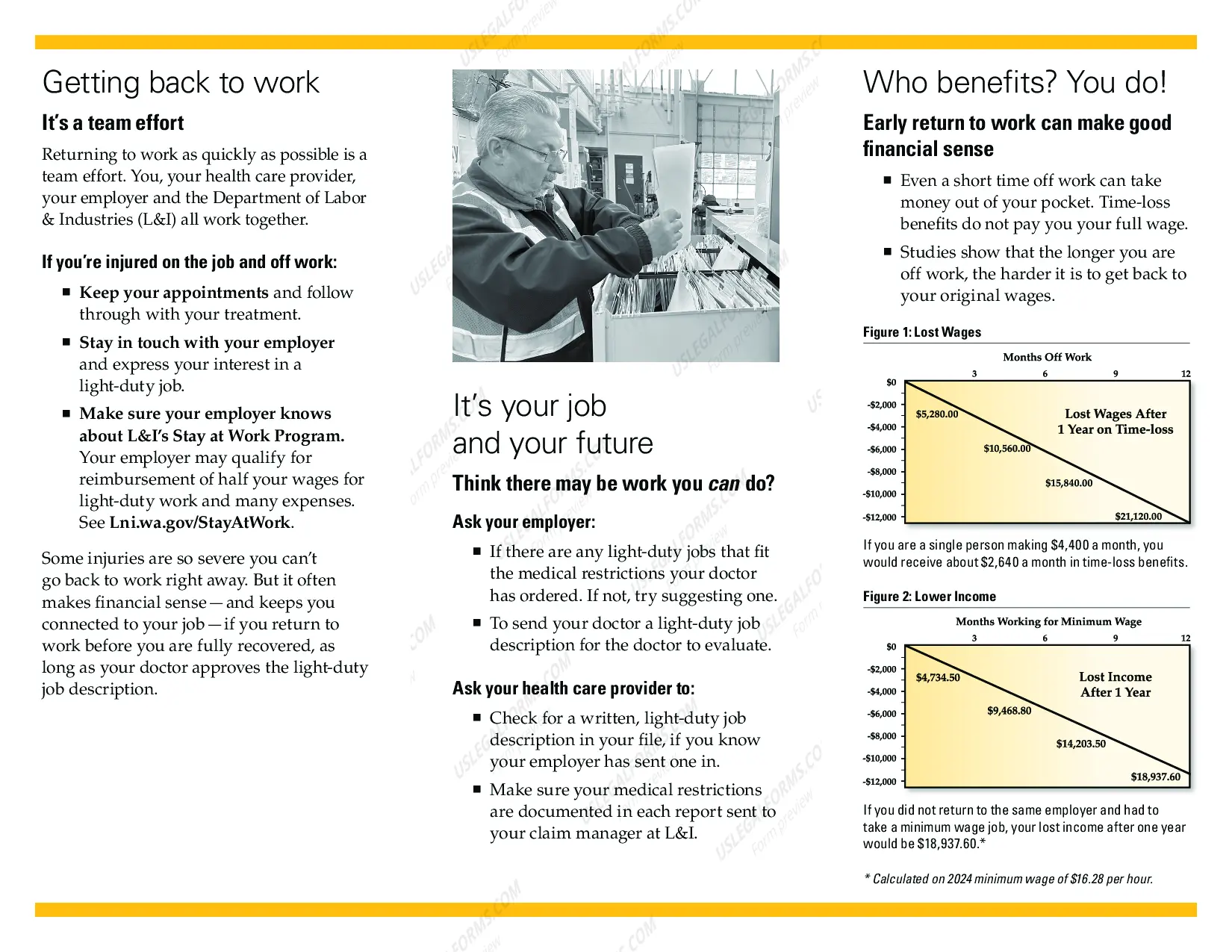 Preview Getting Back to Work: It's Your Job and Your Future