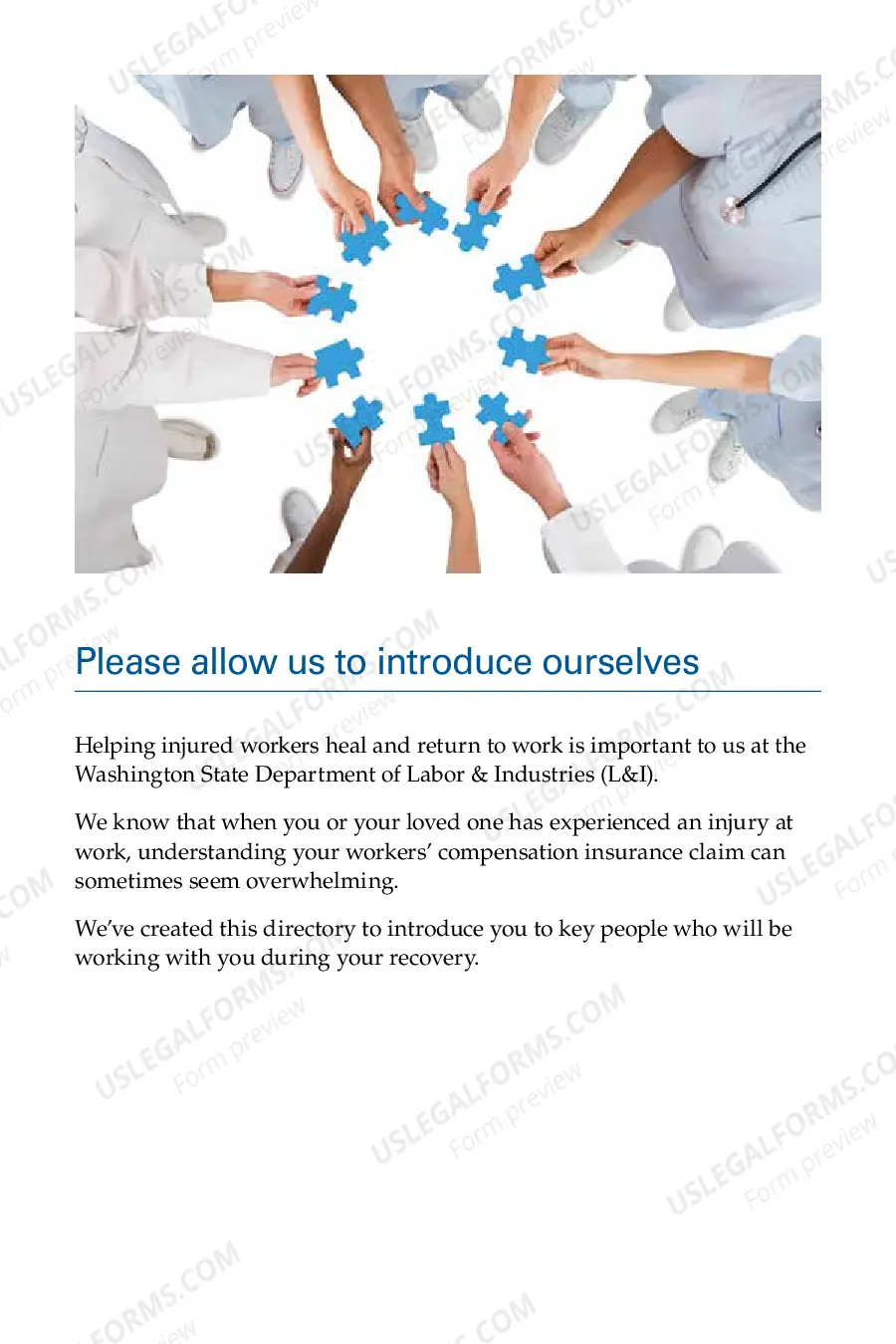 Preview L&I Workers' Compensation: We're Here for You