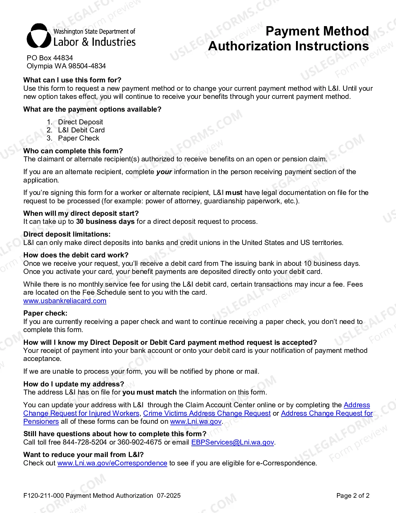 Preview Payment Method Authorization