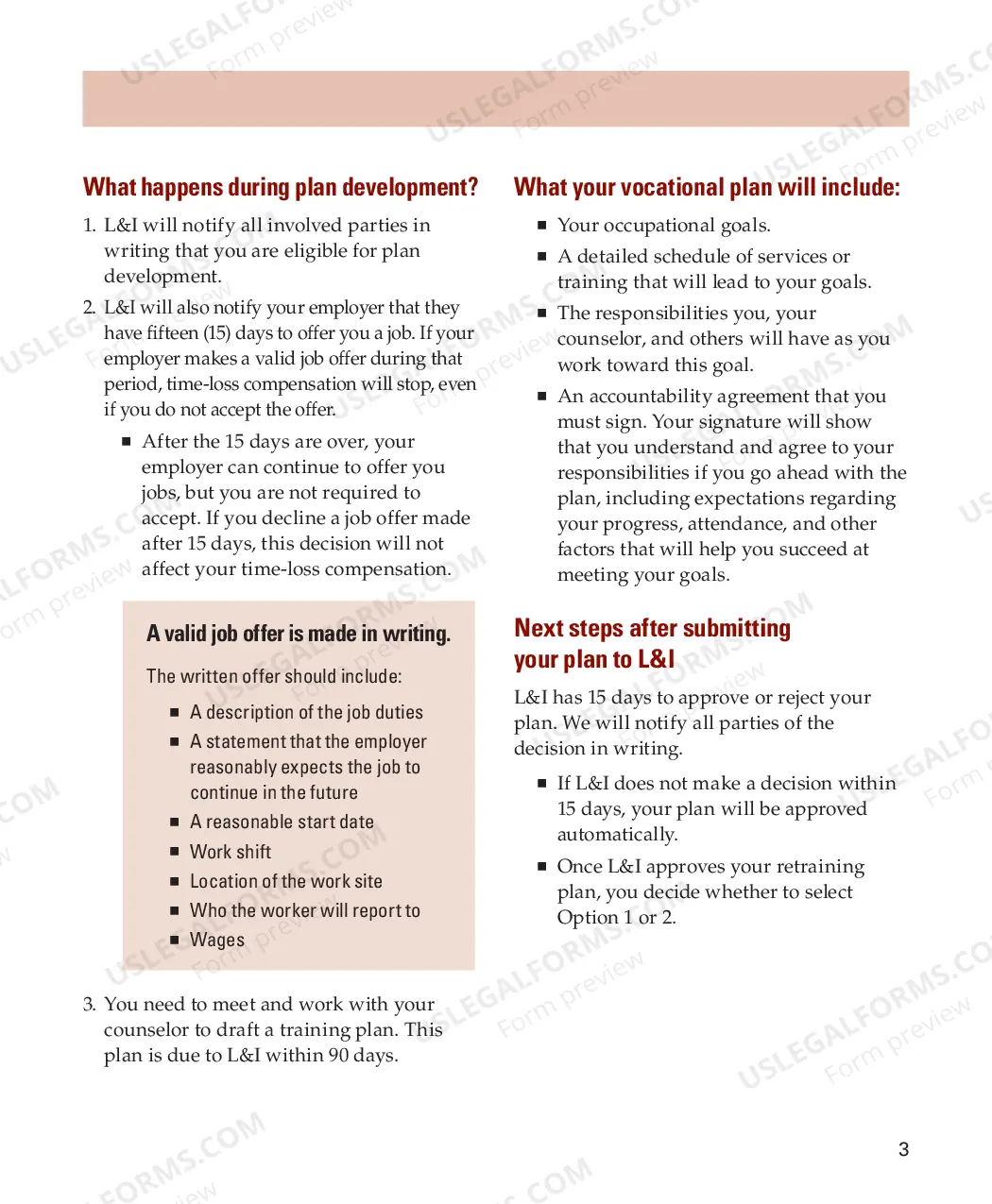 Preview Plan Development: What Are My Rights & Responsibilities?