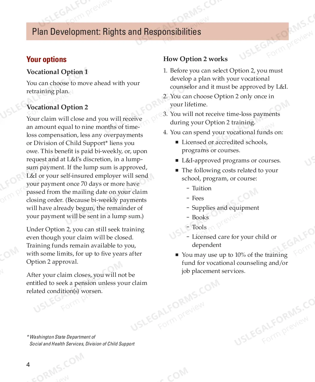 Preview Plan Development: What Are My Rights & Responsibilities?
