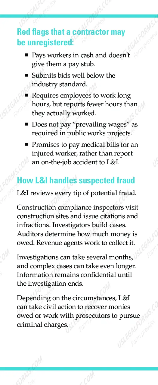 Preview Stop illegal contracting: See it? Report it.