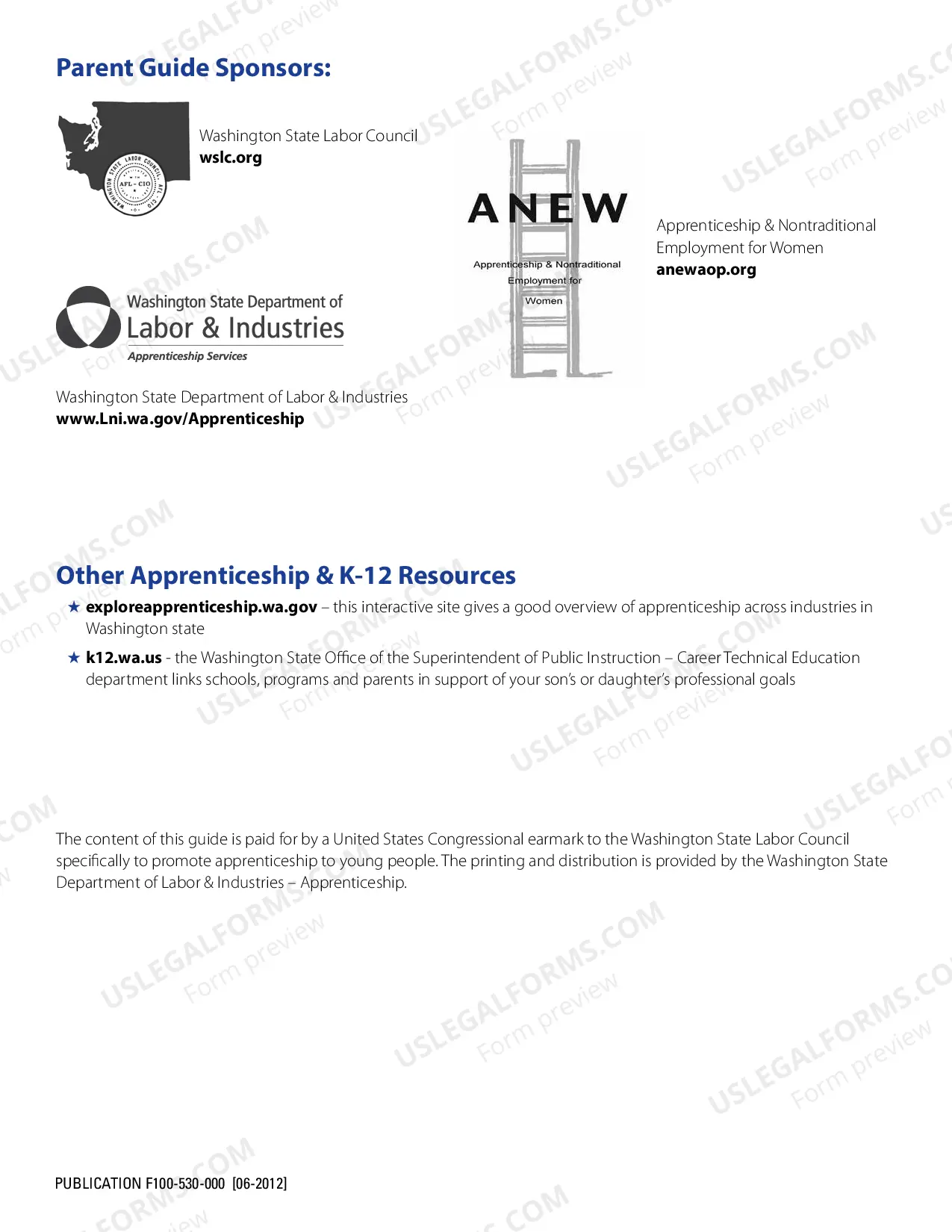 Preview A Parents' Guide to Apprenticeships