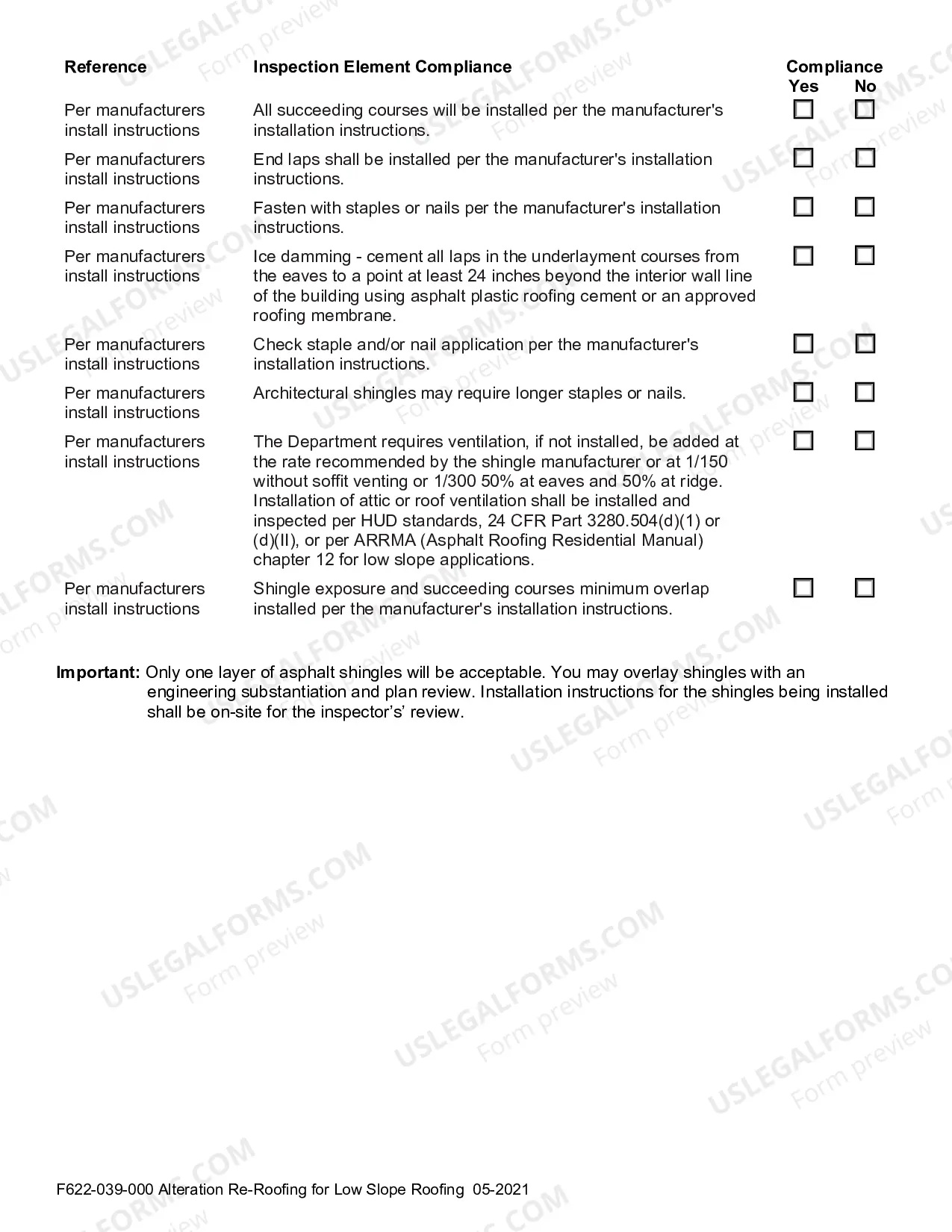 Preview Alteration Re-Roofing for Low Slope Roofing