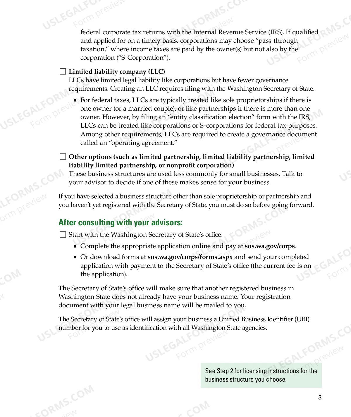 Preview Applying for Your Washington Business License: A Step-by-Step Guide