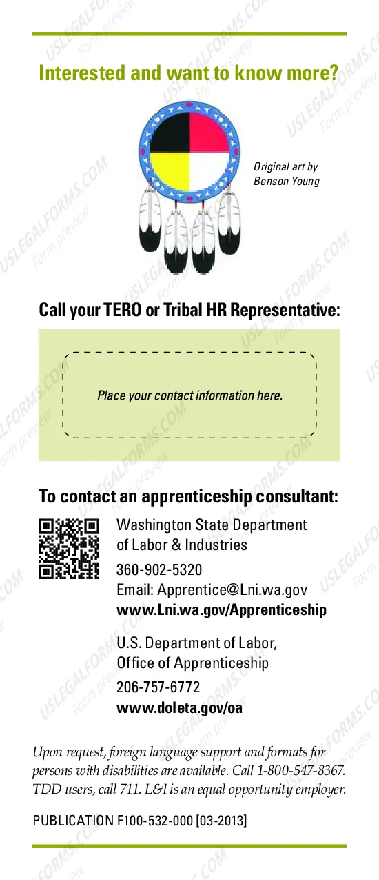 Preview Apprenticeships For Tribal Members