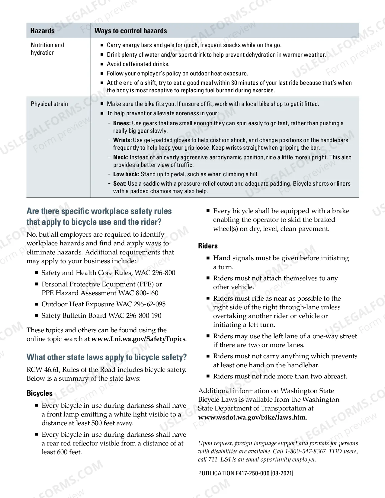Preview Bicycle Safety: Delivery, couriers, and messengers