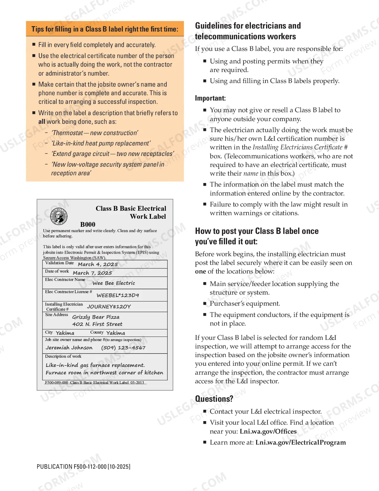 Preview Class B Labels: What You Should Know