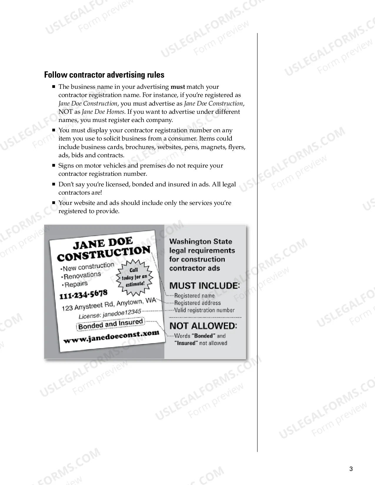 Preview Construction Contractors - Steps for Success
