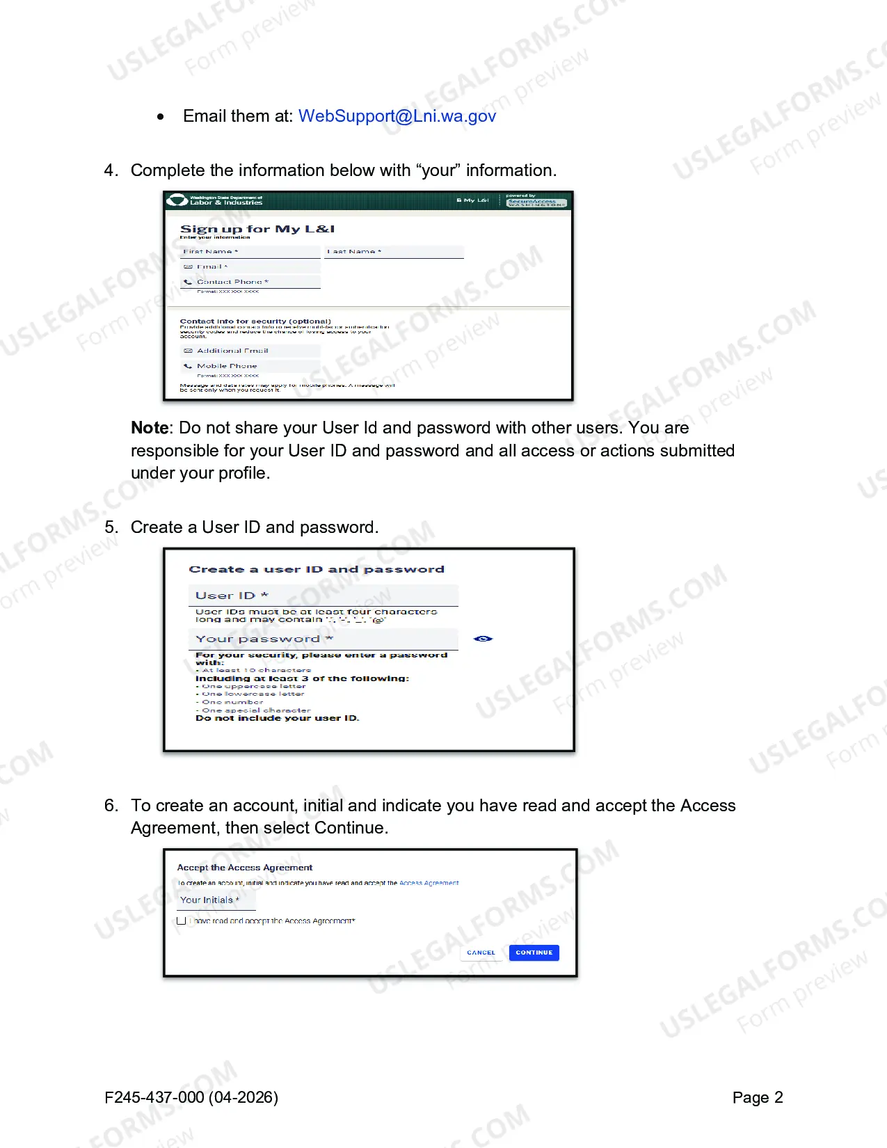 Preview Direct Entry Billing Manual