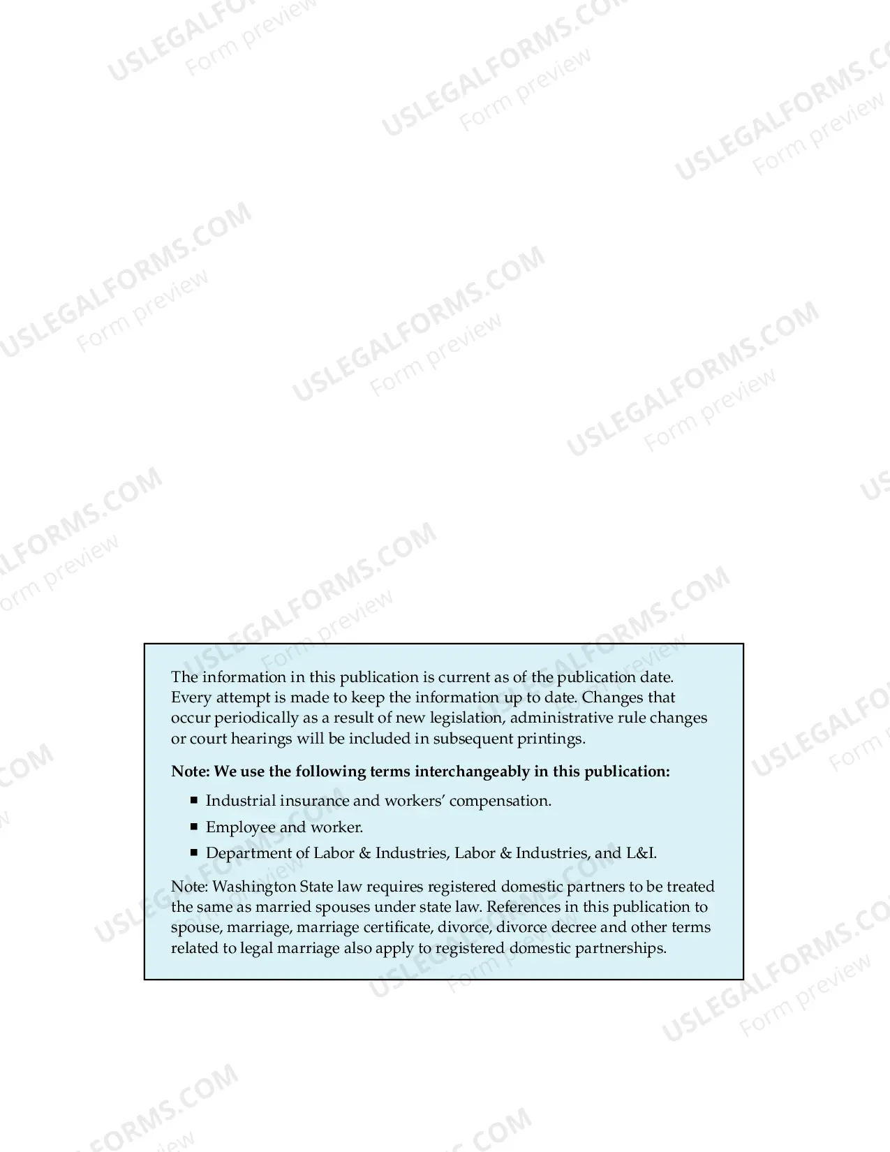 Preview Employers' Guide to Workers' Compensation Insurance in Washington State