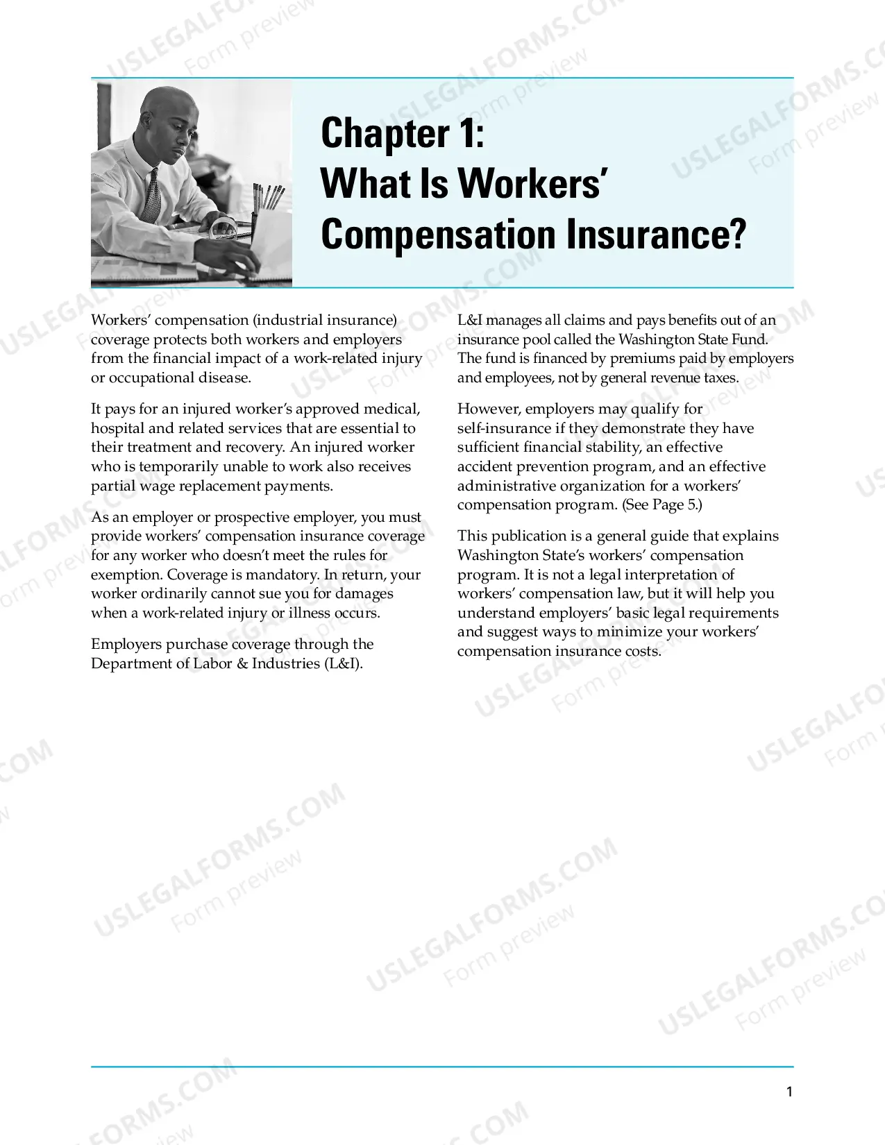 Preview Employers' Guide to Workers' Compensation Insurance in Washington State