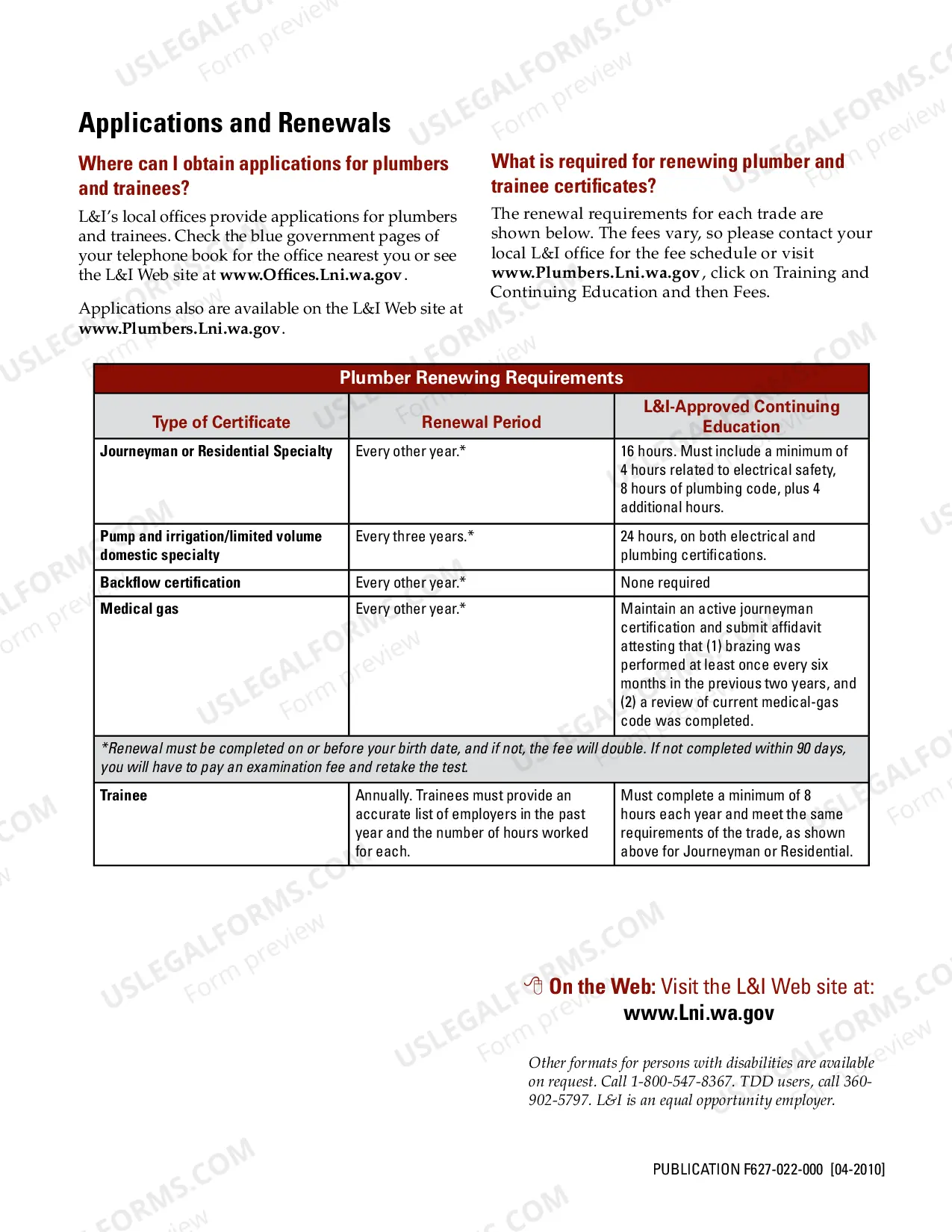 Preview Facts about State Certification for Plumbers