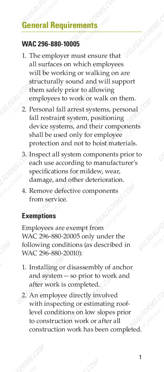 Preview Fall Protection Basics for Construction Activities