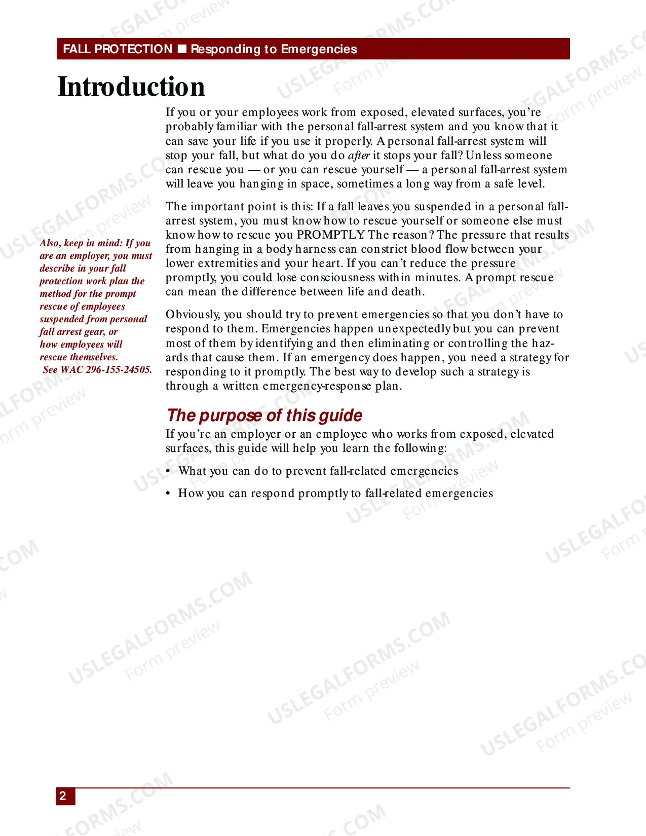 Preview Fall Protection: Responding to Emergencies
