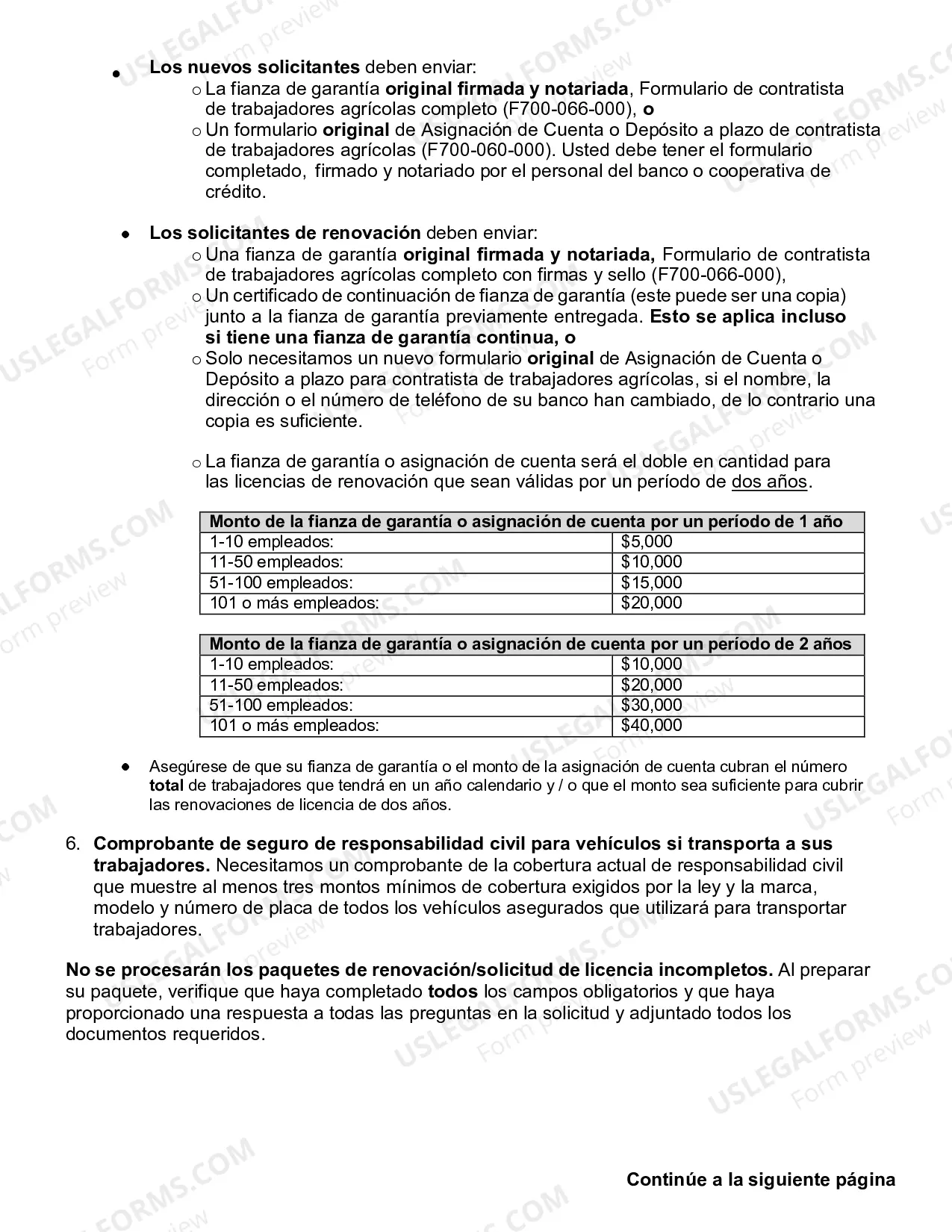 Preview Farm Labor Contractor Application/Renewal Packet
