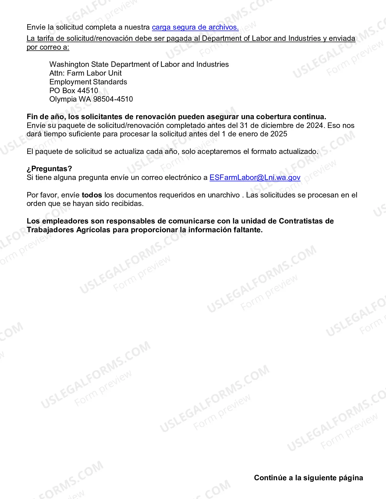 Preview Farm Labor Contractor Application/Renewal Packet