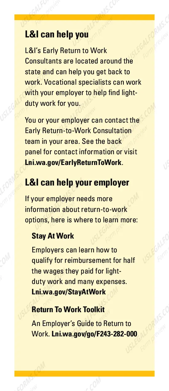 Preview Getting Back to Work: It's Your Job and Your Future