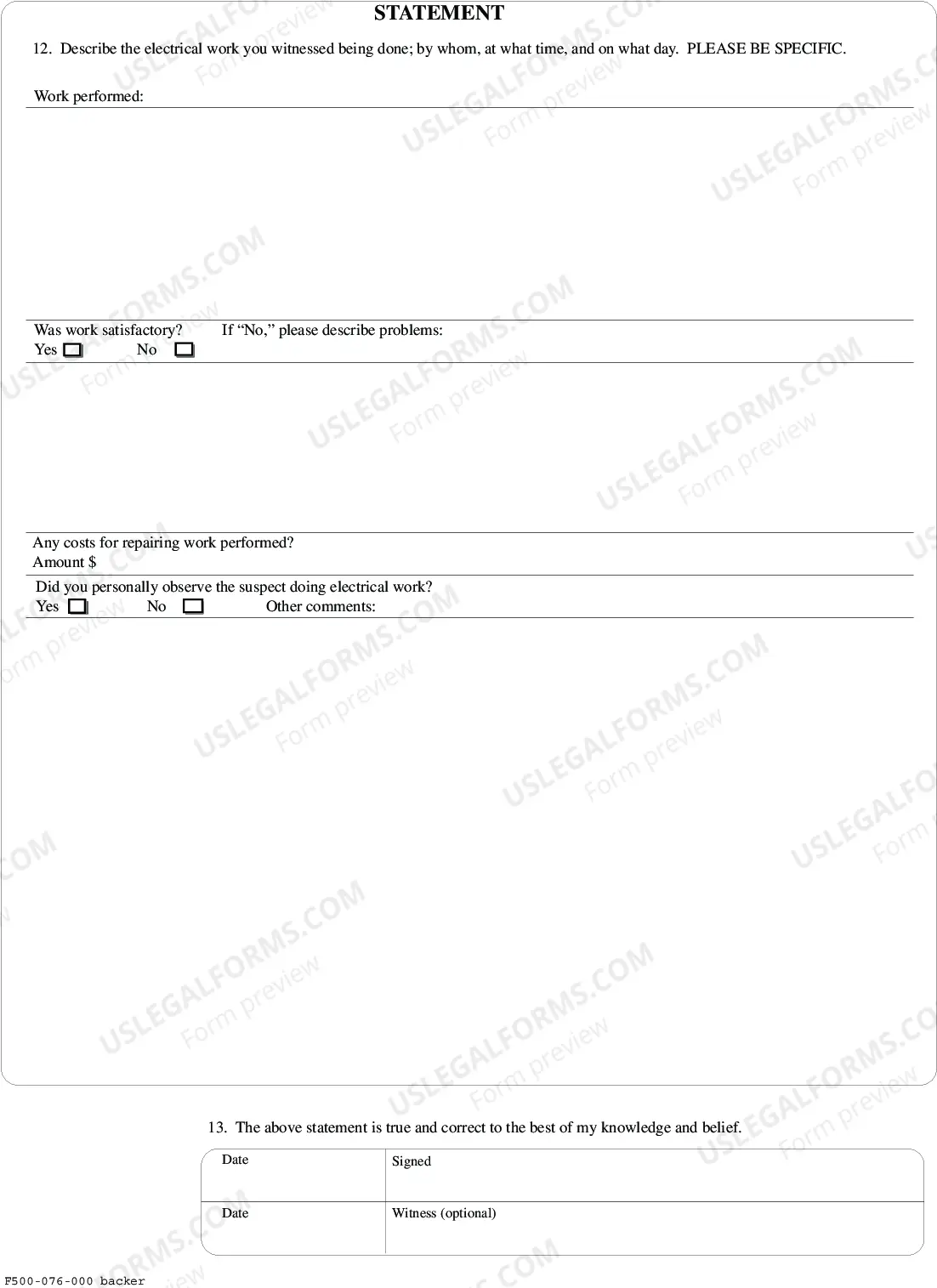 Preview Investigation Report