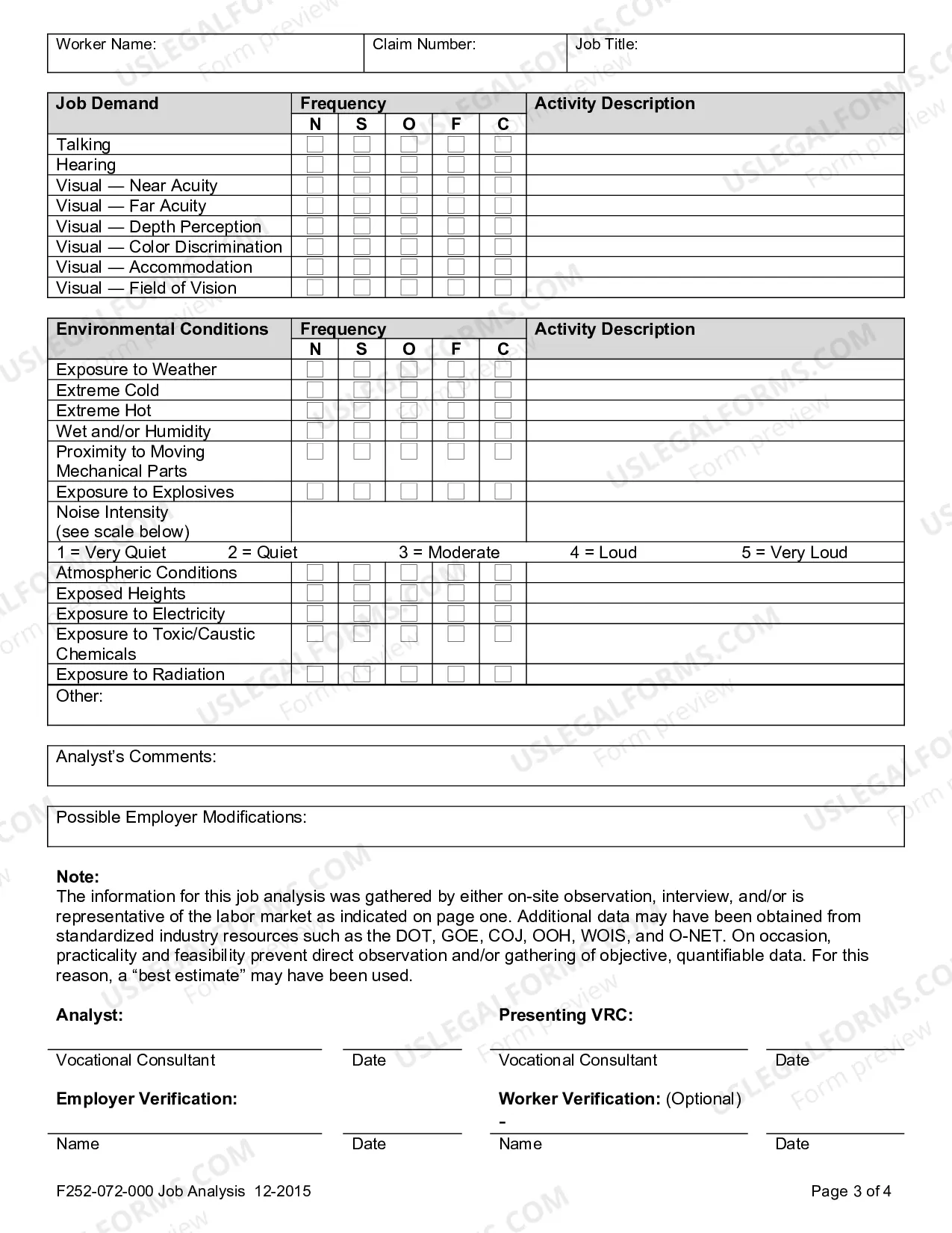 Preview Job Analysis