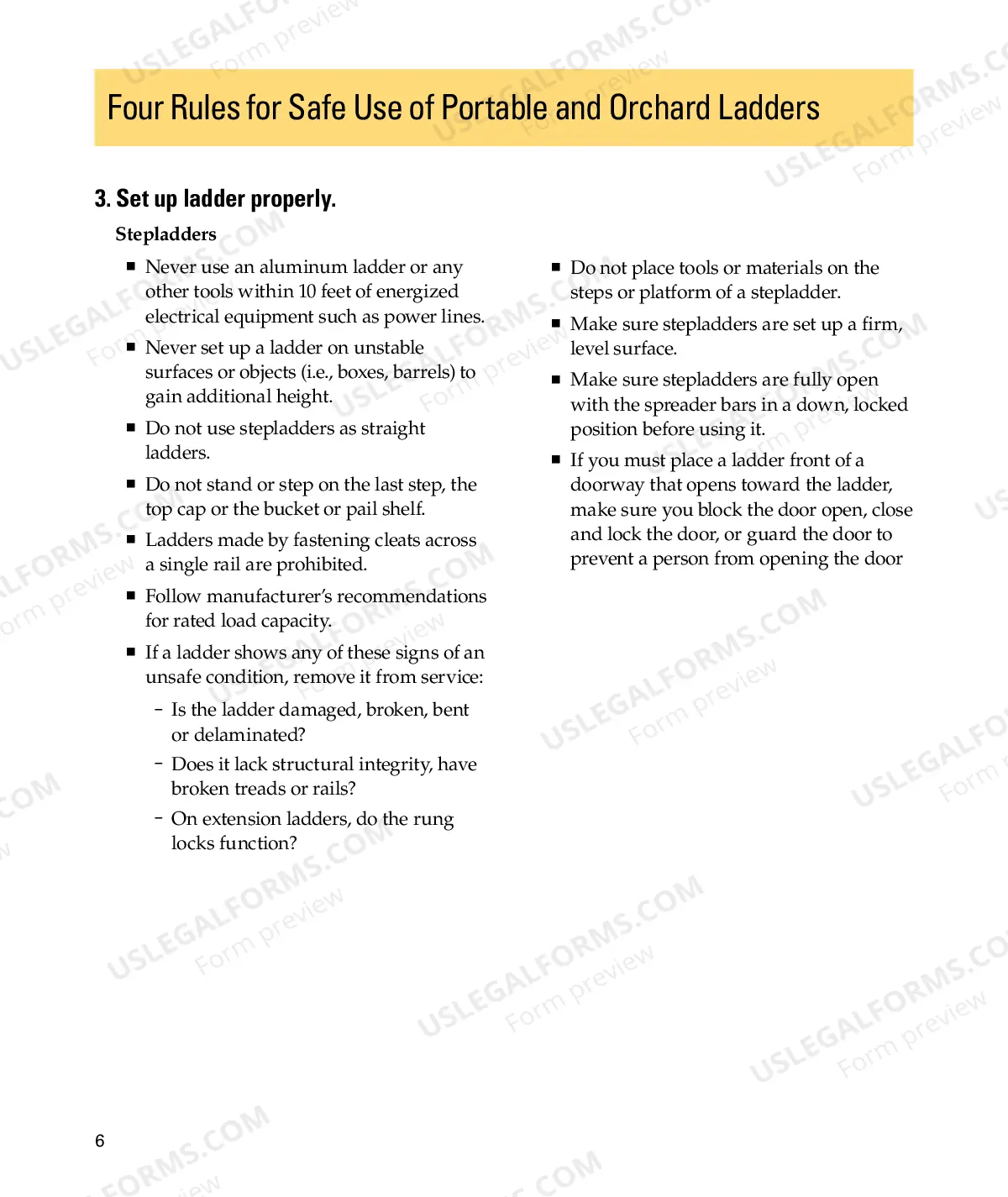 Preview Ladder Safety Guide