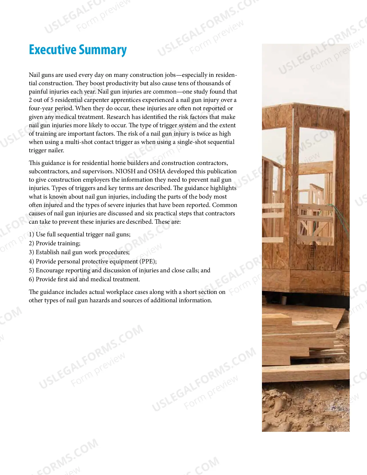 Preview Nail Gun Safety: A Guide for Construction Contractors