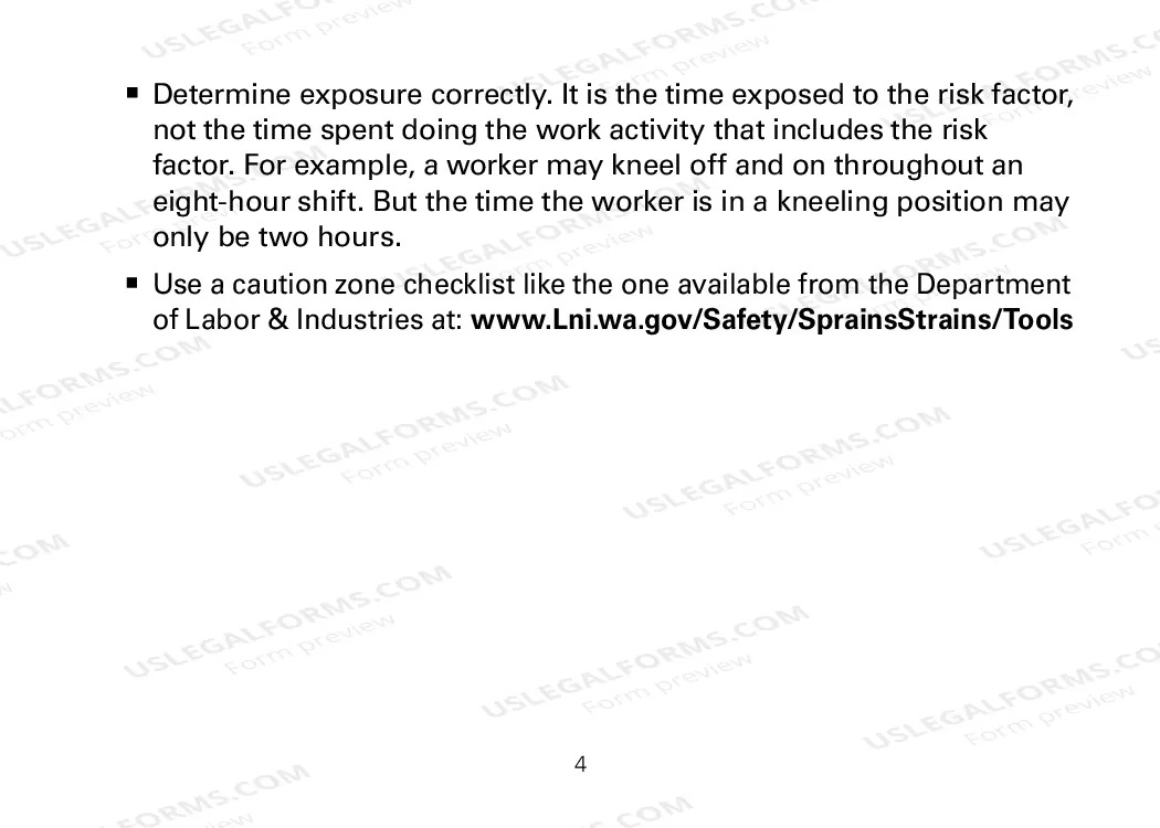 Preview Pocket Guide to Caution Zone Jobs
