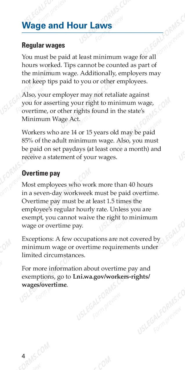 Preview Pocket Guide to Worker Rights